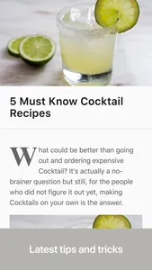 Cocktail mixer & drink recipes screenshot 3