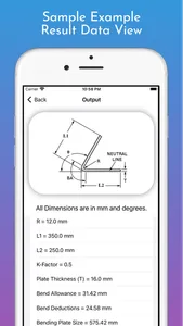 Sheet Bending Calculator Pro screenshot 4