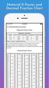 Sheet Bending Calculator Pro screenshot 5