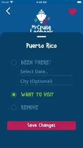 My Cruise Logbook screenshot 2