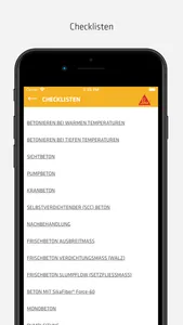 Sika Beton App screenshot 2