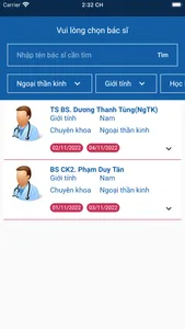 Đăng ký khám - BV ND GIA ĐỊNH screenshot 1