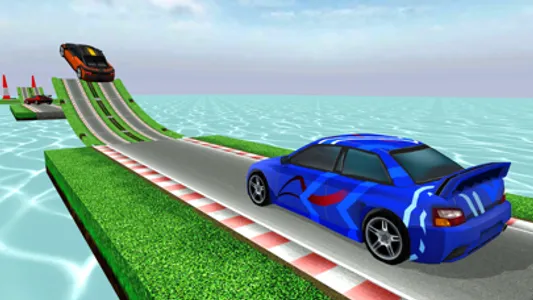 Rebel Car Stunt Hill Racing screenshot 0