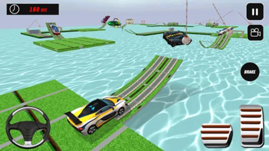 Rebel Car Stunt Hill Racing screenshot 2