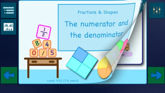 Fractions & Shapes screenshot 0