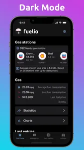 Fuelio - gas log, MPG screenshot 6