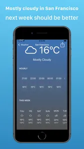 My Weather forecast Pro screenshot 1