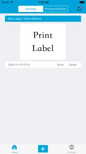 Print Label screenshot 0