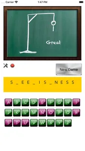 Hangman - English screenshot 2