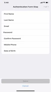 SIGA Mobile Patient App screenshot 1