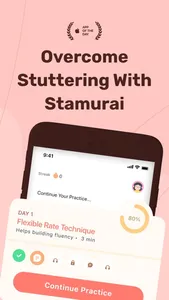 Stamurai: Stuttering Treatment screenshot 0