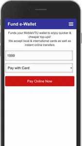 Mobile VTU - Airtime & Data screenshot 5