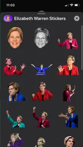 Elizabeth Warren Sticker Pack screenshot 1