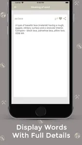 Geology Dictionary - Offline screenshot 1