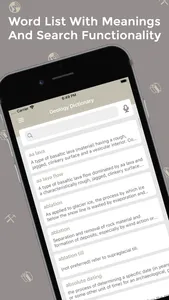 Geology Dictionary - Offline screenshot 2