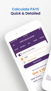 Ghana PAYE / SSNIT Calculator screenshot 0