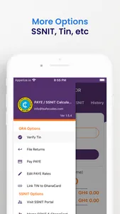 Ghana PAYE / SSNIT Calculator screenshot 4