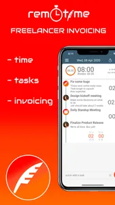 Remotime: Freelancer Invoicing screenshot 0