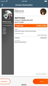 Remotime: Freelancer Invoicing screenshot 5