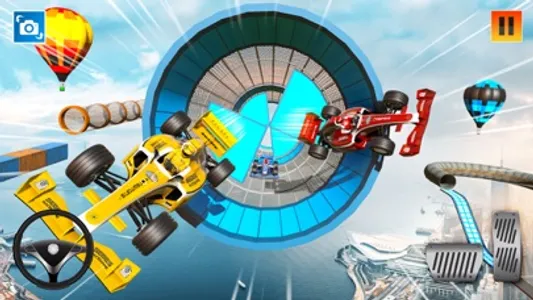 Grand Formula Stunt Car Games screenshot 1