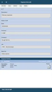Timesheet Portal screenshot 2