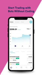 CryptoHero: Crypto Trading Bot screenshot 1