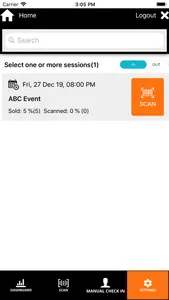 TicketSearch Scanning App screenshot 1