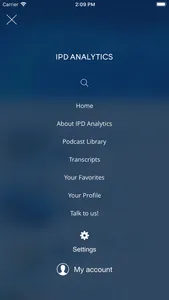 IPD Analytics screenshot 1