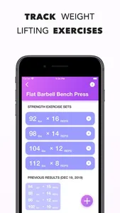Workout Log | Fitness Tracker screenshot 1