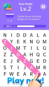 Word Search Multi Games Quiz screenshot 2