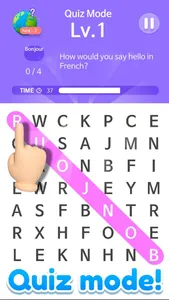 Word Search Multi Games Quiz screenshot 4