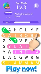 Word Search Multi Games Quiz screenshot 5