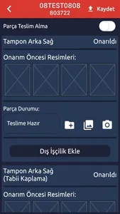 RS Mobil Parça Takip screenshot 2