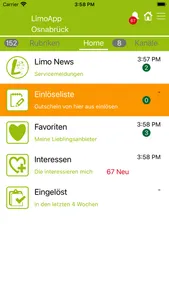 Limo Gutschein APP screenshot 0