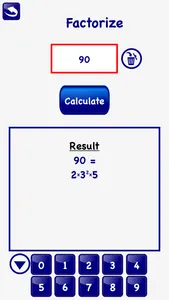 LCM GCD Prime Factor Math screenshot 3