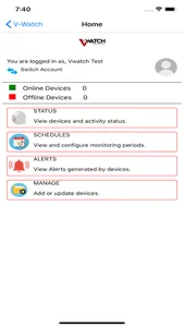 V-Watch screenshot 1