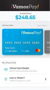 VamosPay Card Mobile App screenshot 6