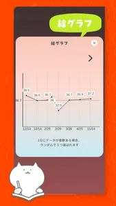 CaTodo 体温記録メモ-毎日使える体温管理アプリ screenshot 3