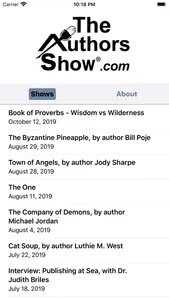 The Authors Show® screenshot 0