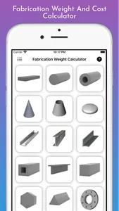 Fabrication Weight Calc Pro screenshot 0