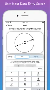 Fabrication Weight Calc Pro screenshot 2