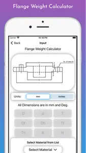 Fabrication Weight Calc Pro screenshot 4