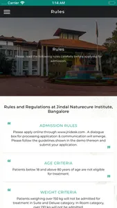 Jindal Naturecure Institute screenshot 9