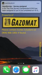 Gazosurvey screenshot 1