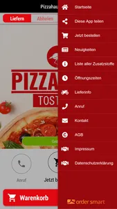 Pizzahaus Tostedt Lieferdienst screenshot 2