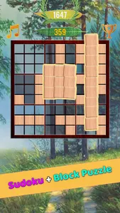 Wooden 99: Sudoku Block Puzzle screenshot 2