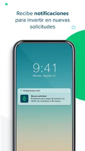 Yotepresto Inversionistas screenshot 4