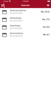 Gymnasium Oppenheim App screenshot 2