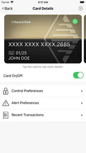 Pinnacle Bank TX Card Control screenshot 0