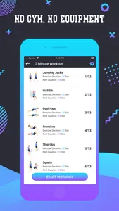 7 Minute Workout for Fitness screenshot 2